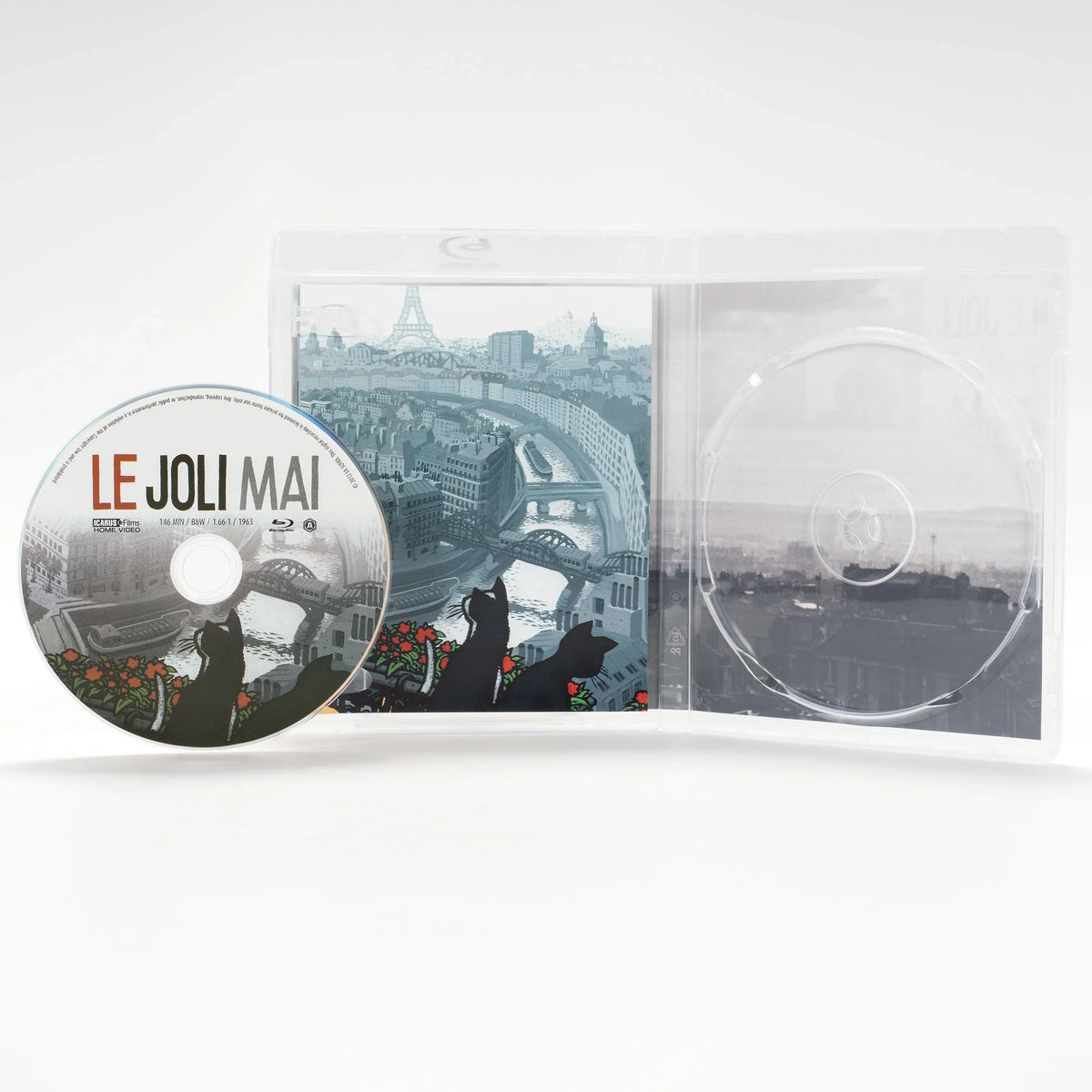 Open case of Le Joli Mai (The Lovely Month of May) [Blu-ray]