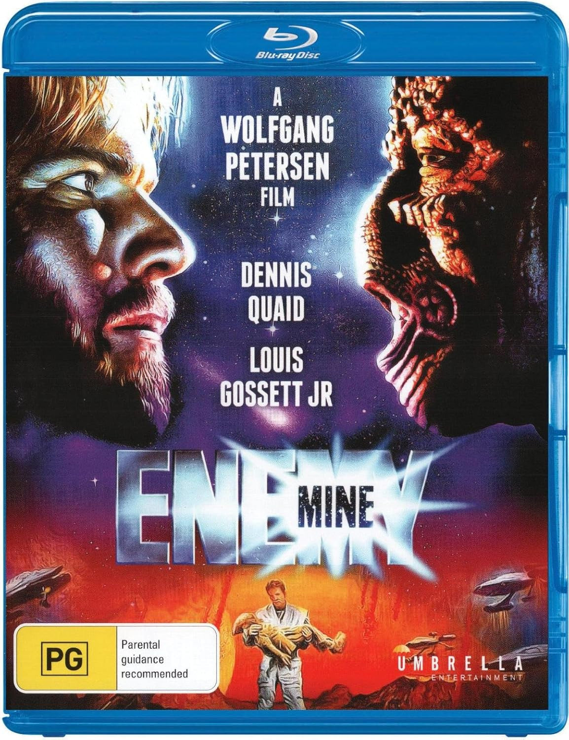 Front cover of Enemy Mine (1985) Standard Edition [Blu-ray]