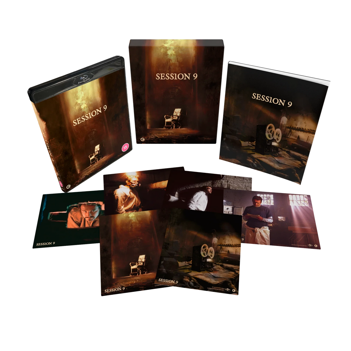 Box contents of Session 9 Limited Edition (UK Import) [Region B Blu-ray]