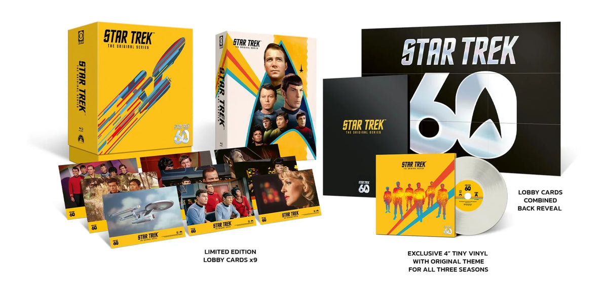 Box contents of Star Trek: The Original Series Complete Collection Limited Edition (UK Import) [Blu-ray]