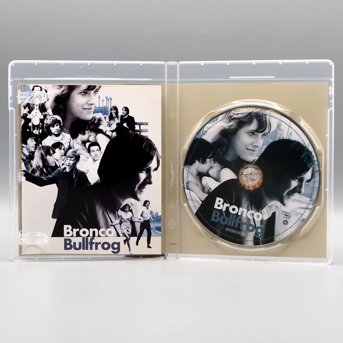 Open case of Bronco Bullfrog [Blu-ray]