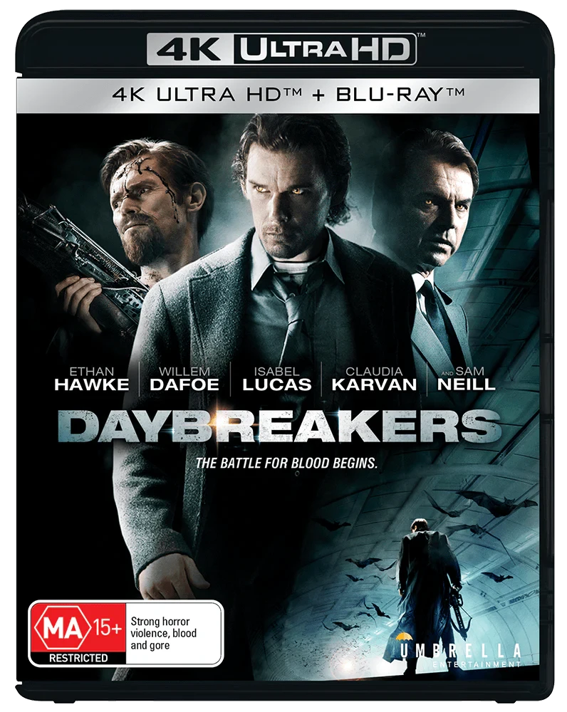 Front case of Daybreakers (2009) [4K Ultra HD + Blu-ray]