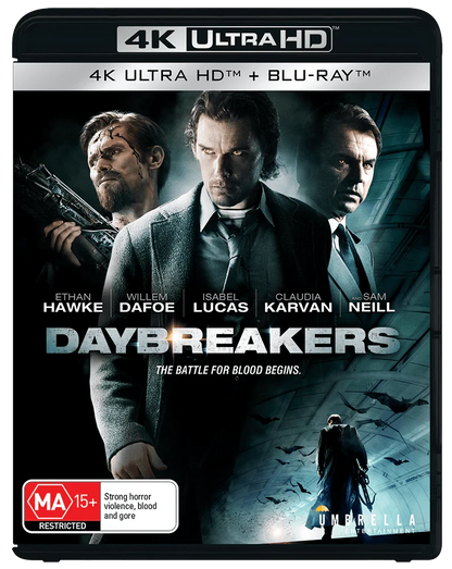 Front case of Daybreakers (2009) [4K Ultra HD + Blu-ray]