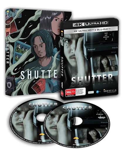 Box contents of Shutter (2004) [4K Ultra HD + Blu-ray]
