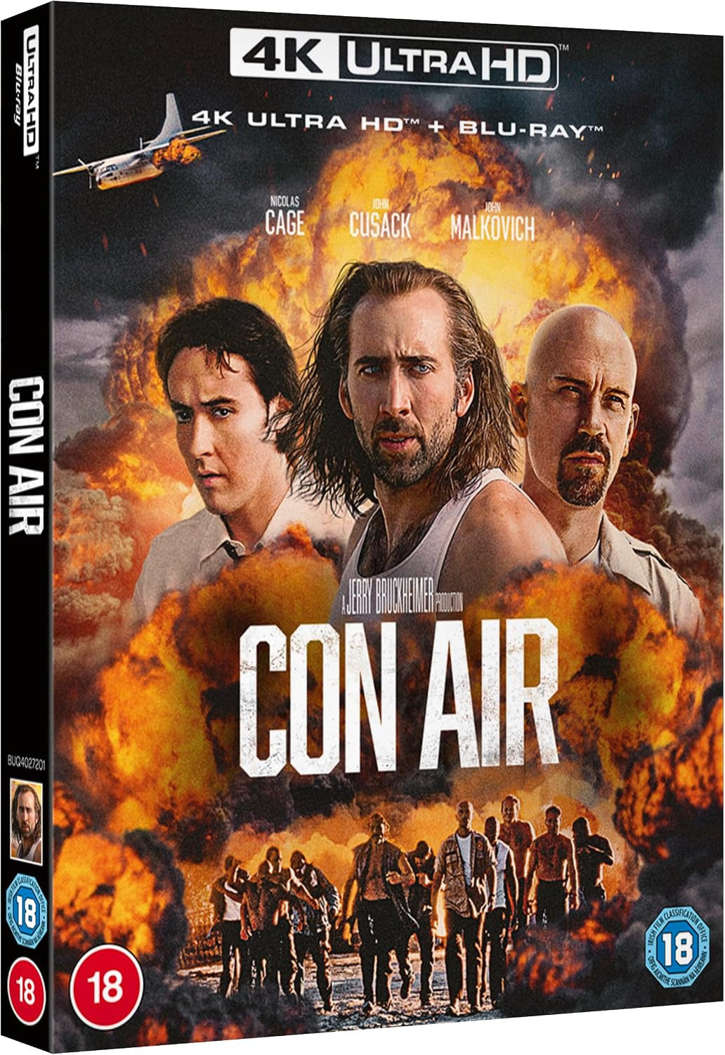 Front cover of Con Air (UK Import) [4K Ultra HD + Blu-ray]
