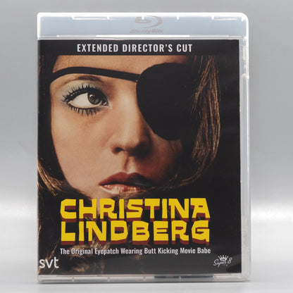 Front case of Christina Lindberg: Eye Patch Wearing Butt Kicking Movie Babe [Blu-ray]