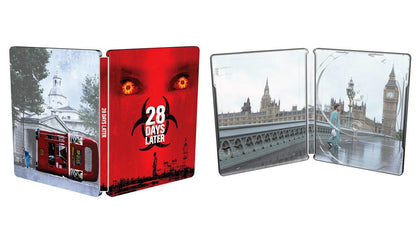 Exploded view of 28 Days Later Steelbook [4K Ultra HD]