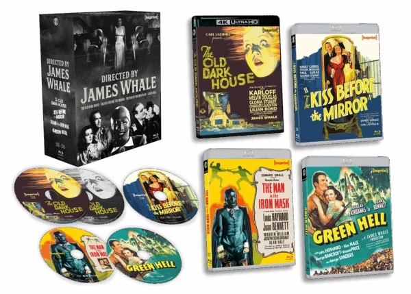 Box contents of Directed By… James Whale (1932 – 1940) [Blu-ray]