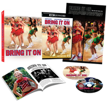 Box contents of Bring It On (2000) Lenticular Hardcase [4K Ultra HD + Blu-ray]