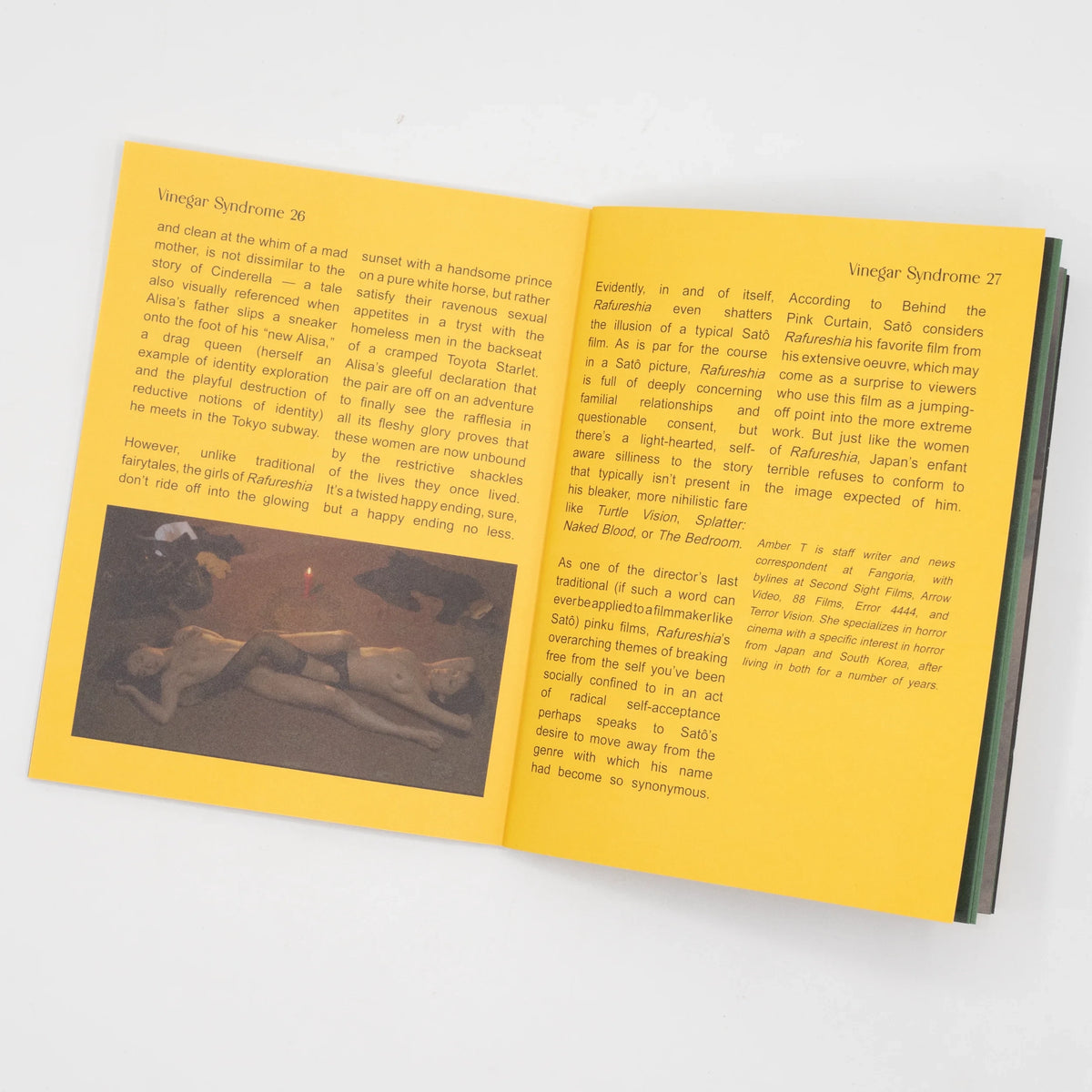 Open booklet of The Films of Hisayasu Satô: Volume #3 [Blu-ray Set]