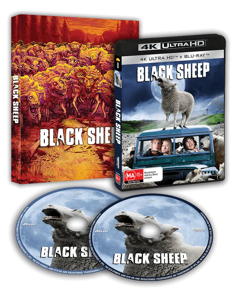 Box contents of Black Sheep (2006) [4K Ultra HD + Blu-ray]