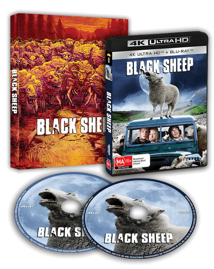 Box contents of Black Sheep (2006) [4K Ultra HD + Blu-ray]