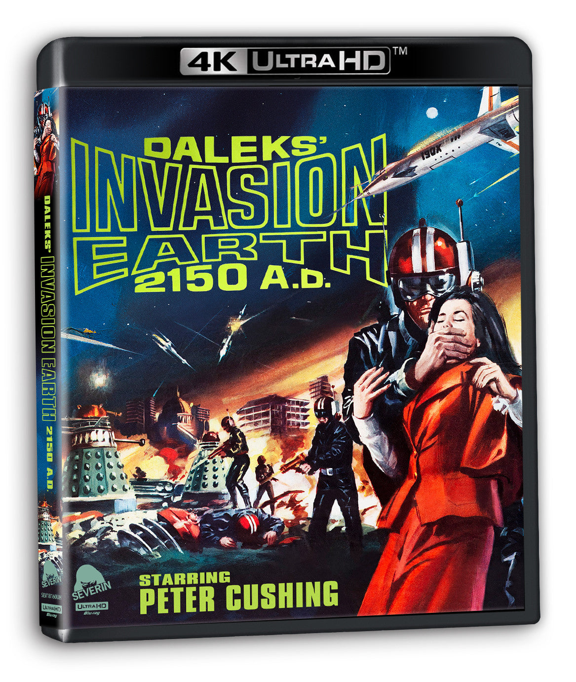 3D art of Daleks' Invasion Earth 2150 A.D. [4K Ultra HD + Blu-ray]