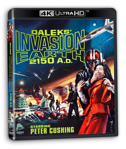 3D art of Daleks' Invasion Earth 2150 A.D. [4K Ultra HD + Blu-ray]