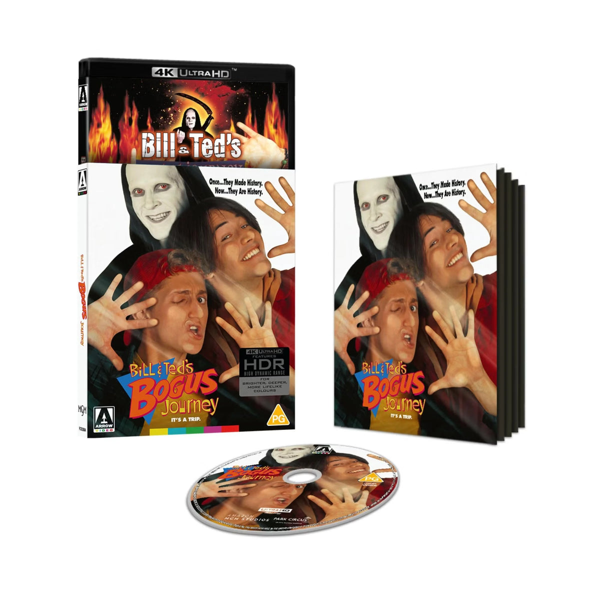 Box contents of Bill & Ted’s Bogus Journey Limited Edition [4K Ultra HD]