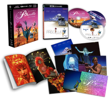 Box contents of Adventures of Priscilla, Queen of the Desert Limited Edition Hardbox [4K Ultra HD + Blu-ray] (Australian Import)