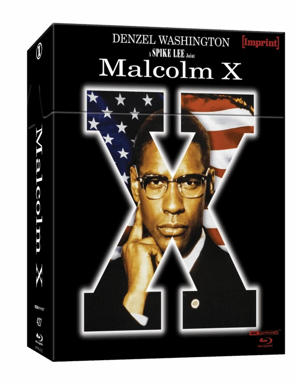 3D art of Malcolm X (1992) Limited Edition Hardbox [4K Ultra HD + Blu-ray] (Australian Import)