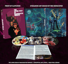Box contents of Living Dead At Manchester Morgue Steelbook [Blu-ray + DVD]