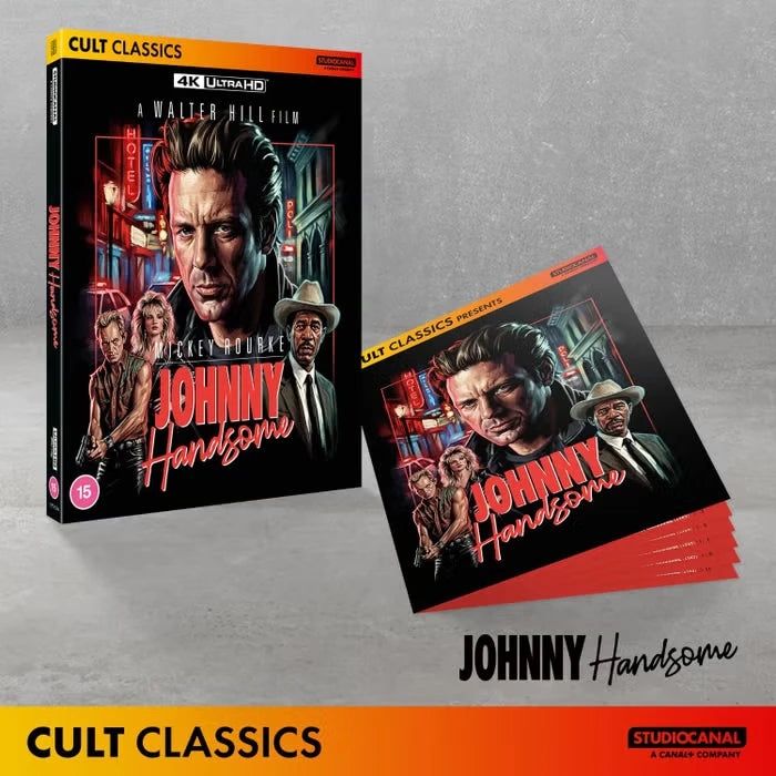 Box contents of Johnny Handsome (UK Import) [4K Ultra HD]