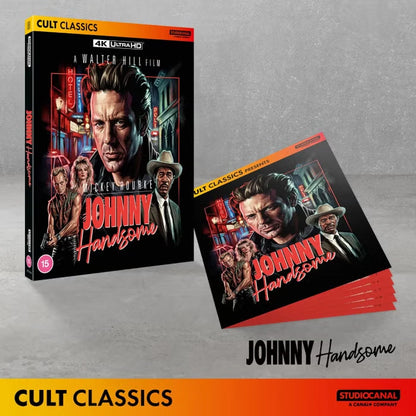 Box contents of Johnny Handsome (UK Import) [4K Ultra HD]