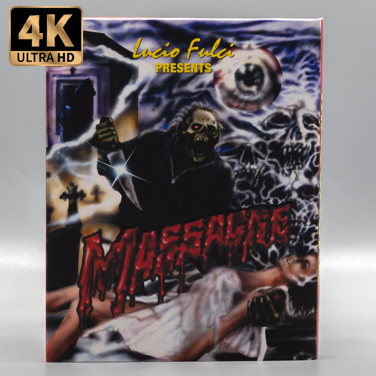 Alternate front cover of Massacre [4K Ultra HD + Blu-ray]
