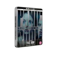 Front cover of Panic Room Limited Edition Steelbook (UK Import) [4K Ultra HD + Region B Blu-ray]