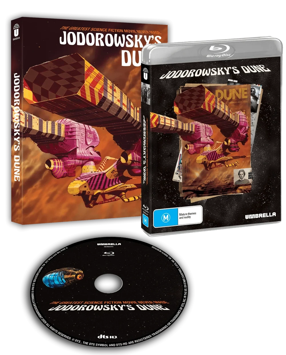 Packshot of Jodorowsky's Dune (2013) [Blu-ray]