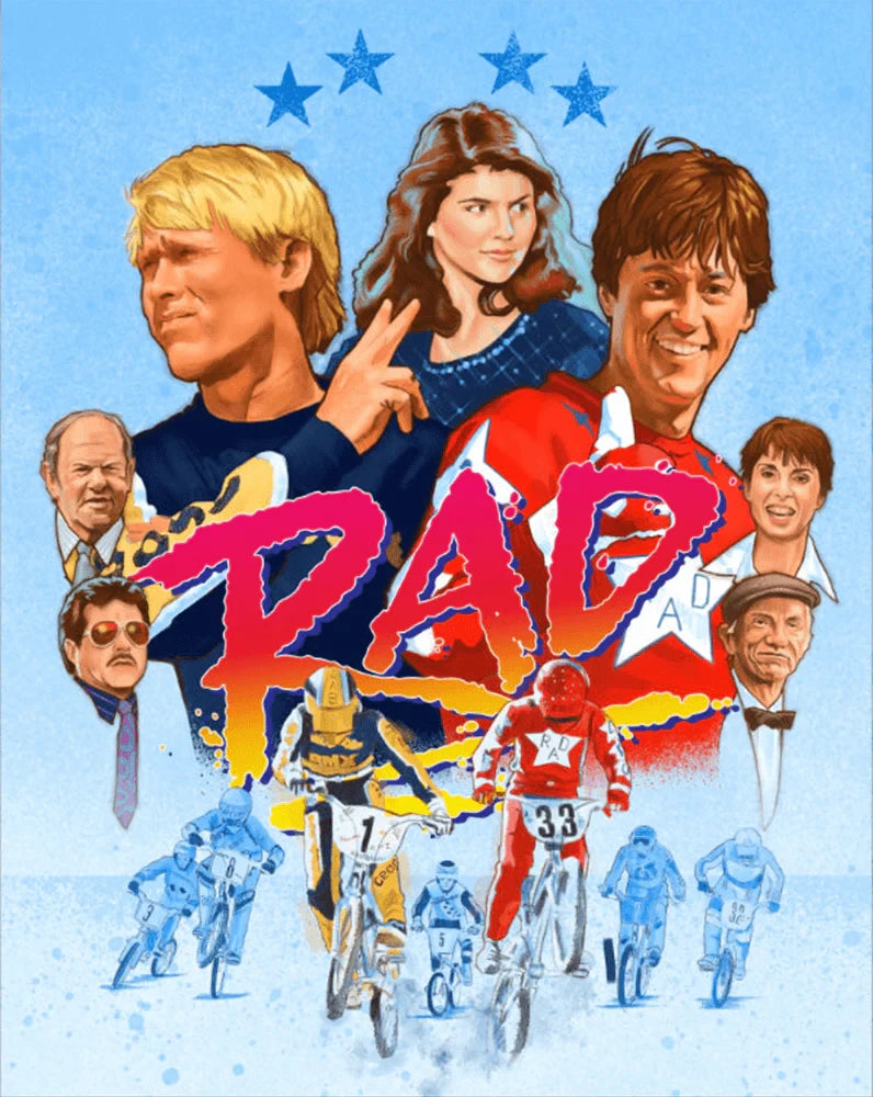 Front cover of Rad (1986) [4K Ultra HD + Blu-ray]