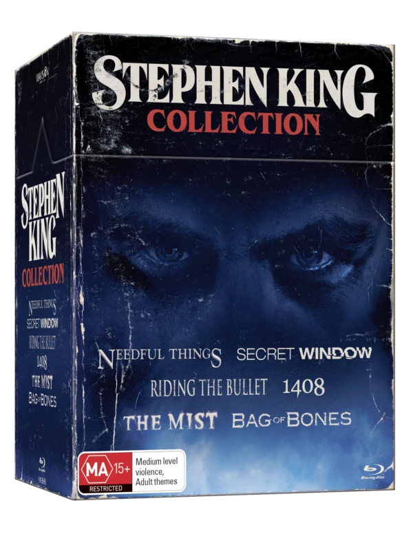 3D art of Stephen King Collection Limited Edition Hardbox [Blu-ray] (Australian Import)
