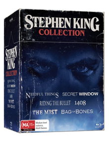 3D art of Stephen King Collection Limited Edition Hardbox [Blu-ray] (Australian Import)