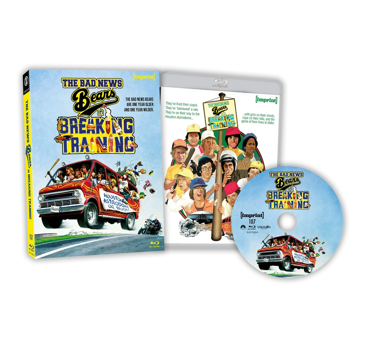 Packshot of The Bad News Bears in Breaking Training (1977) Limited Edition [Blu-ray]
