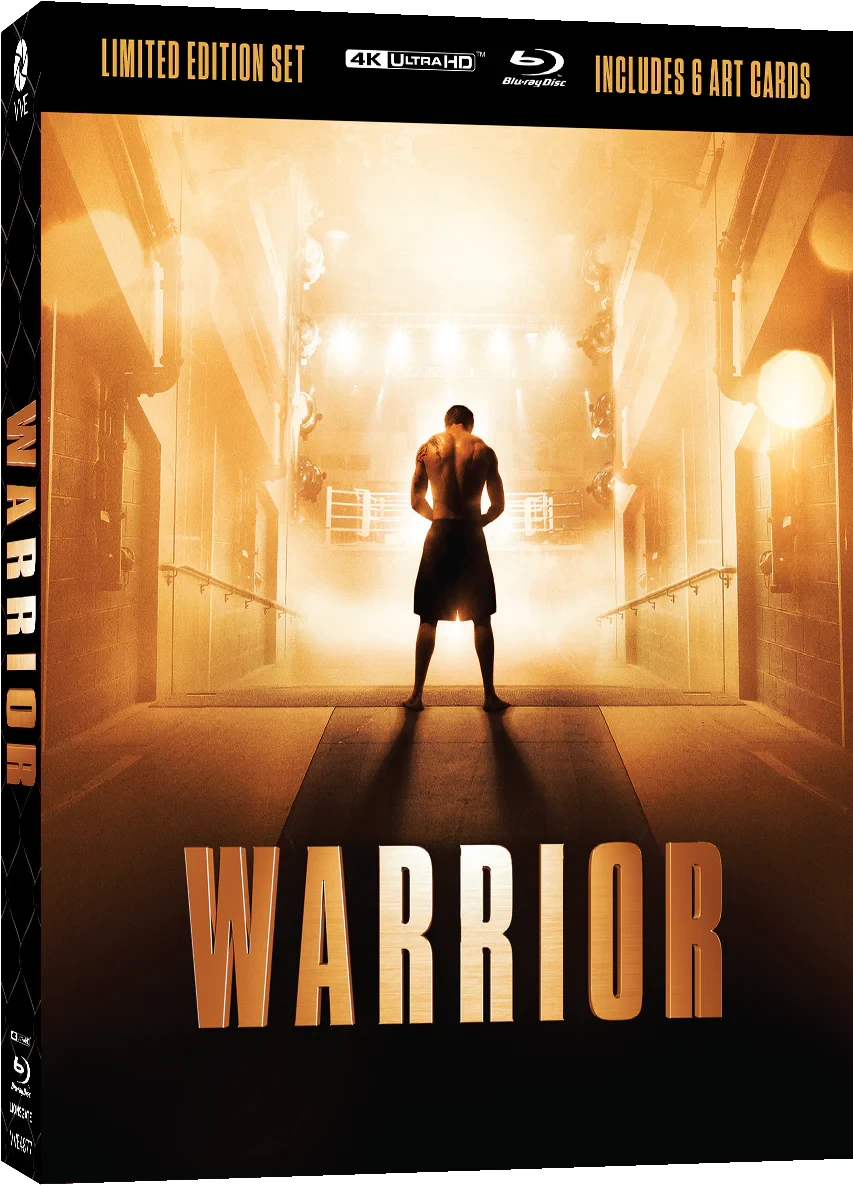 Front cover of Warrior (2011) Limited Edition Lenticular Hardcase [4K Ultra HD + Blu-ray] (Australian Import)