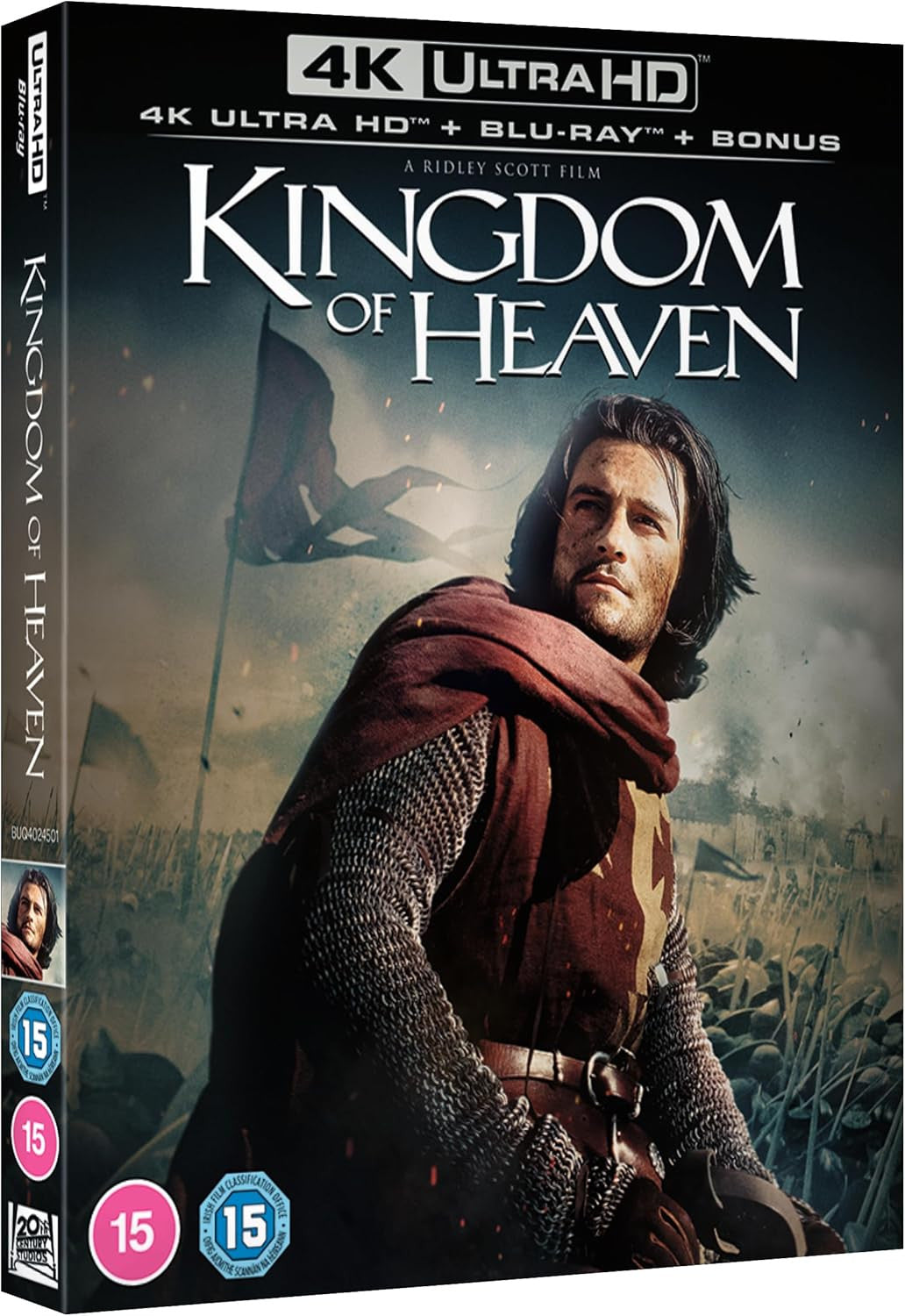 3D art of Kingdom Of Heaven (UK Import) [4K Ultra HD + Blu-ray]