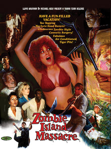 Front cover of Zombie Island Massacre [Blu-ray]