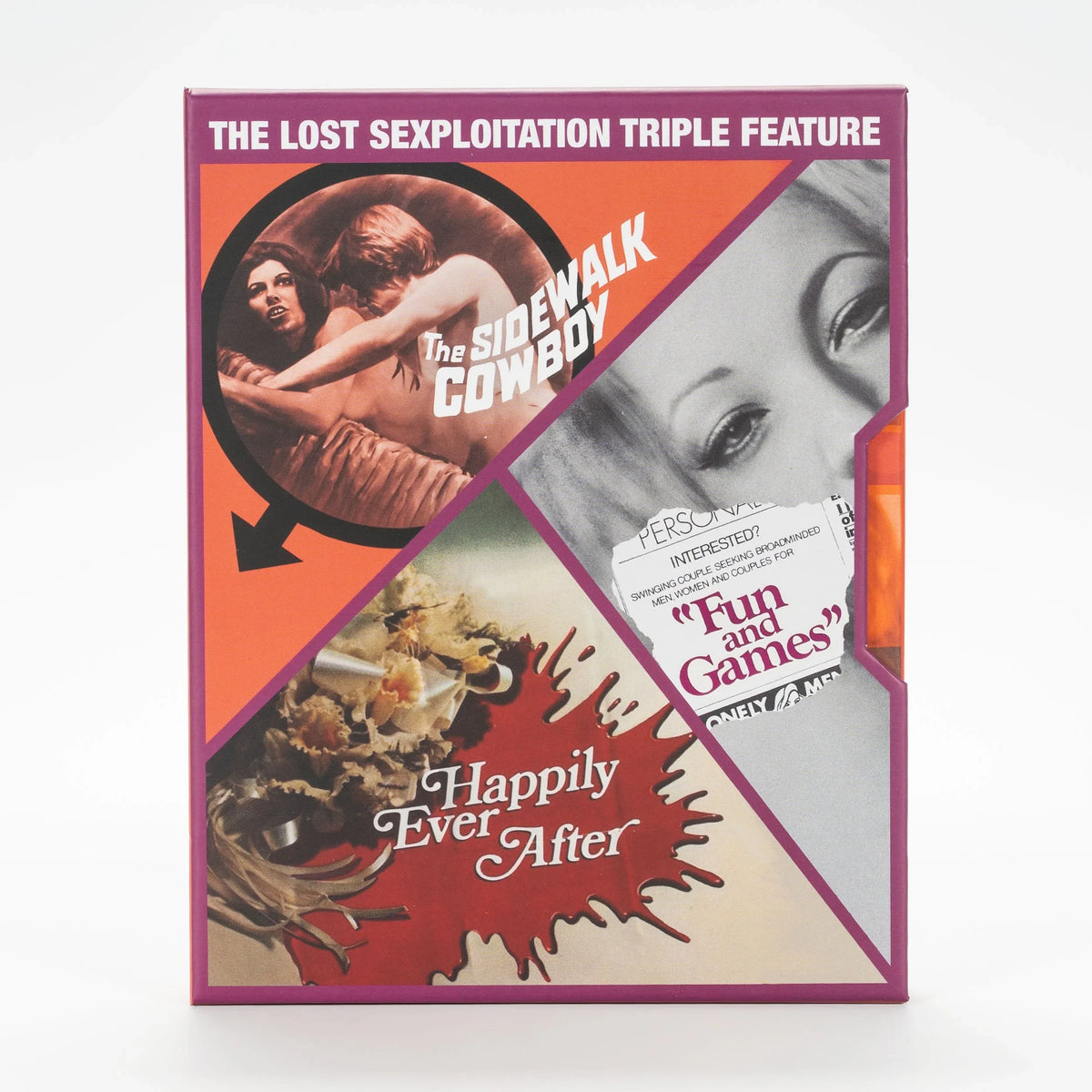 Front cover of The Lost Sexploitation Triple Feature [Blu-ray]