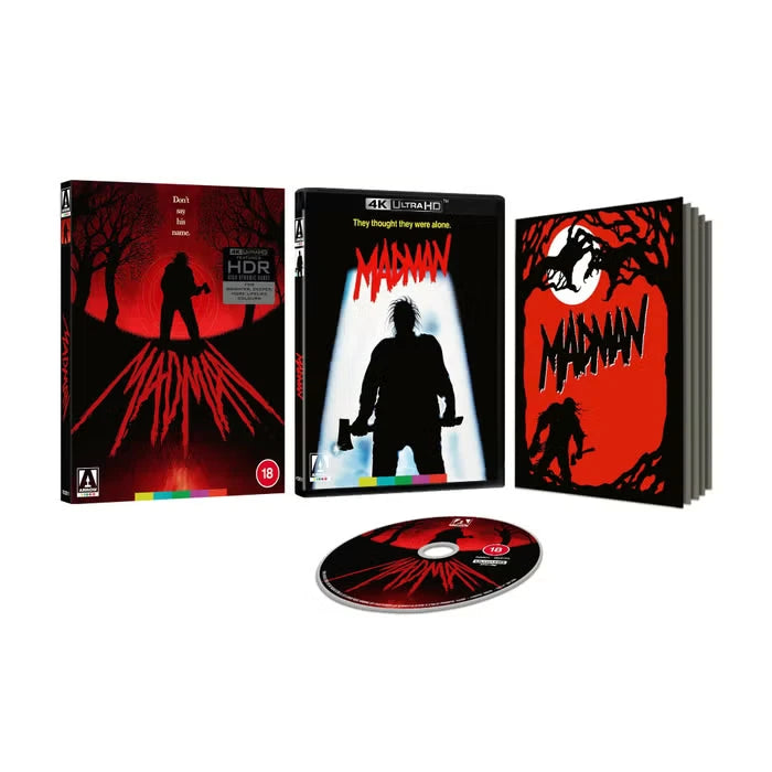 Box contents of Madman [Limited Edition] (UK Import) [4K Ultra HD]
