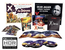 Box contents of X The Unknown Limited Edition (UK Import) [4K Ultra HD + Blu-ray]