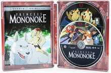 Inside case of Princess Mononoke Limited Edition Steelbook [Blu-ray + DVD]