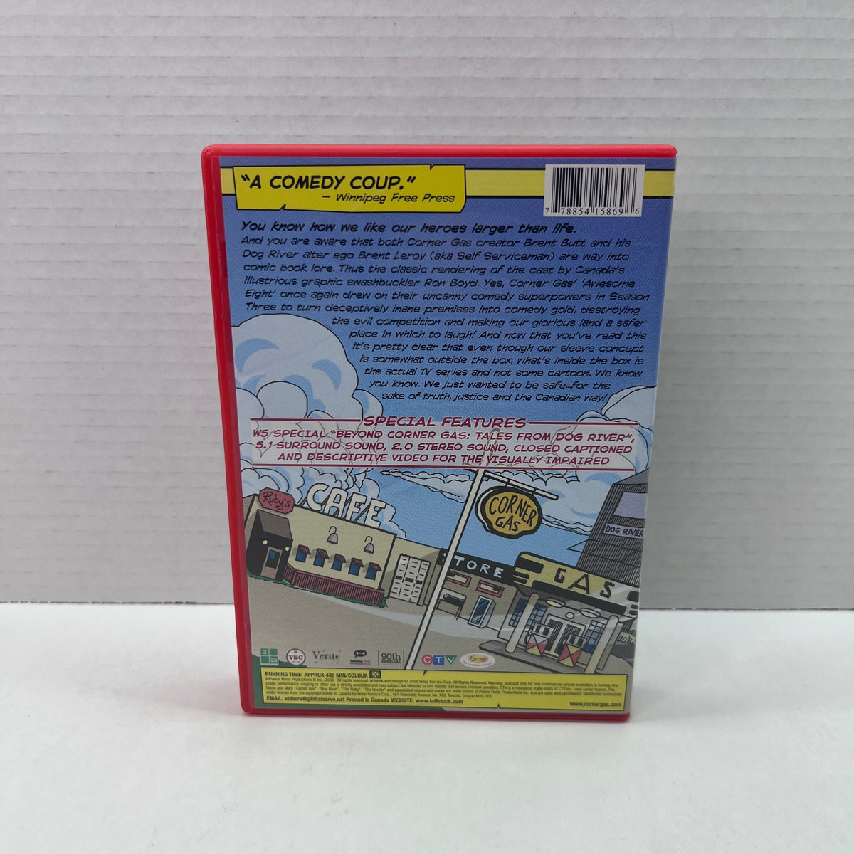 Back cover of Pre-Owned | Corner Gas: Season Three [DVD]