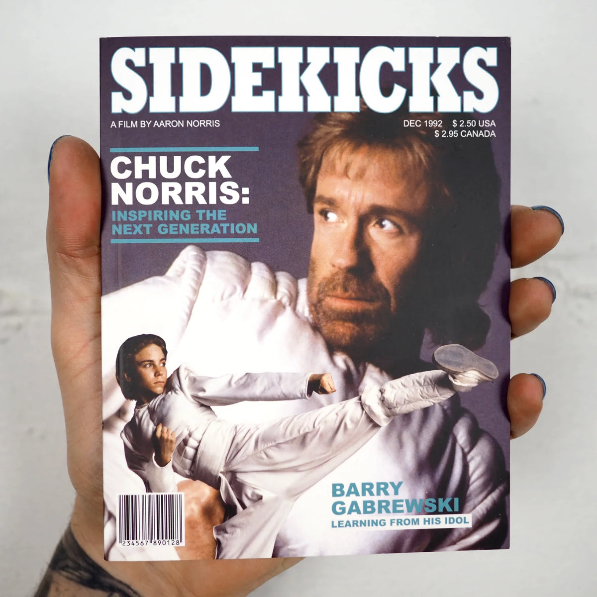 Front of included booklet of Sidekicks [4K Ultra HD + Blu-ray Set]