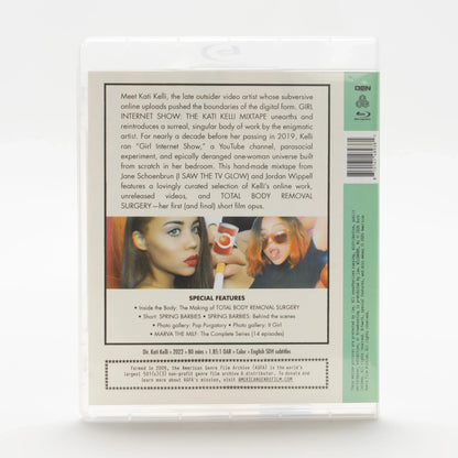 Back case of Girl Internet Show: A Kati Kelli Mixtape [Blu-ray]