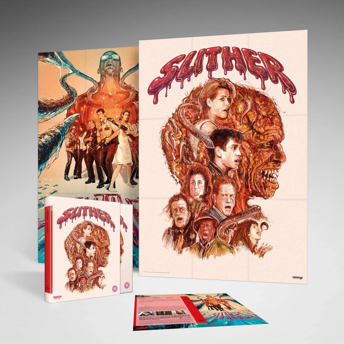 Packshot of Slither Limited Edition (UK Import) [4K Ultra HD + Region B Blu-ray]