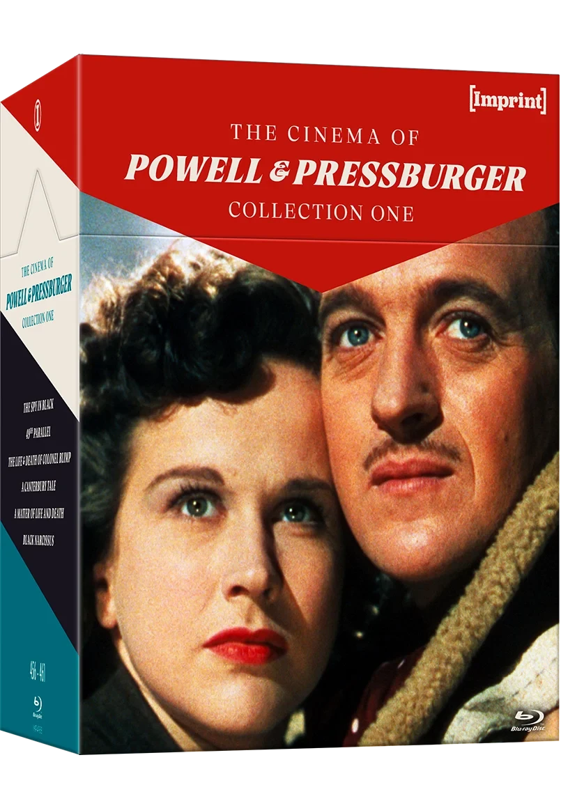 Front cover of Cinema Of Powell & Pressburger - Collection One (1939 - 1947) Hardbox [Blu-ray] (Australian Import)