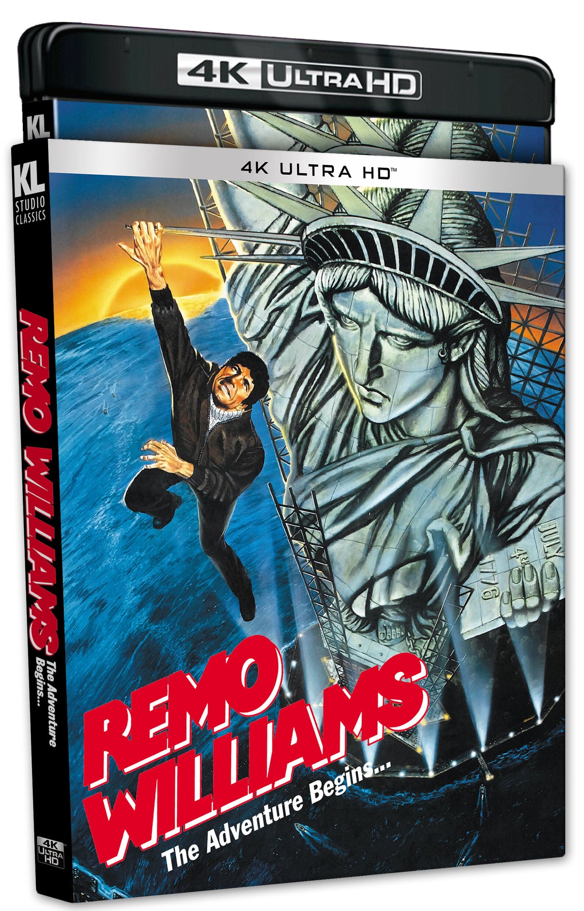 3D art of Remo Williams: The Adventure Begins [4K Ultra HD + Blu-ray]