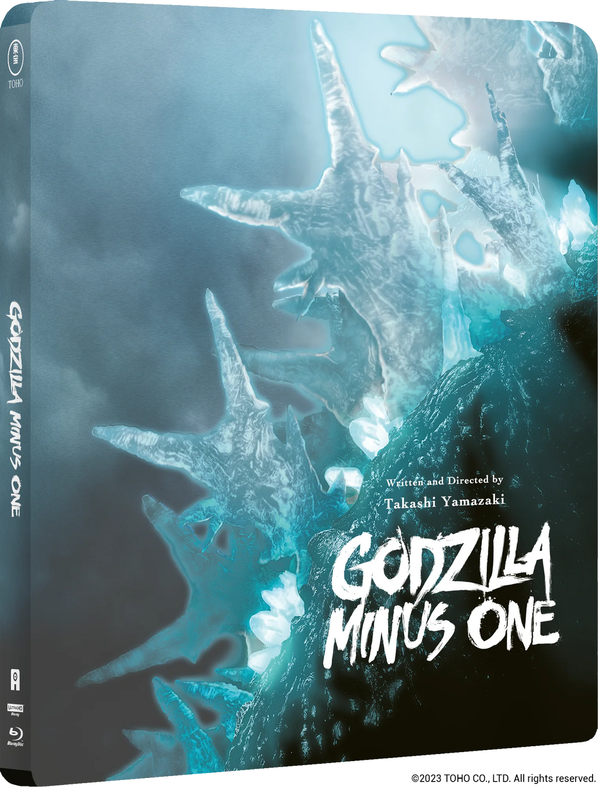 Front cover of Godzilla Minus One Limited Edition Steelbook (UK Import) [4K Ultra HD + Region B Blu-ray]