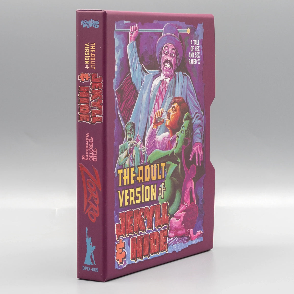 3D art of Adult Version Of Jekyll & Hide + The Erotic Adventures of Zorro [Blu-ray Set]
