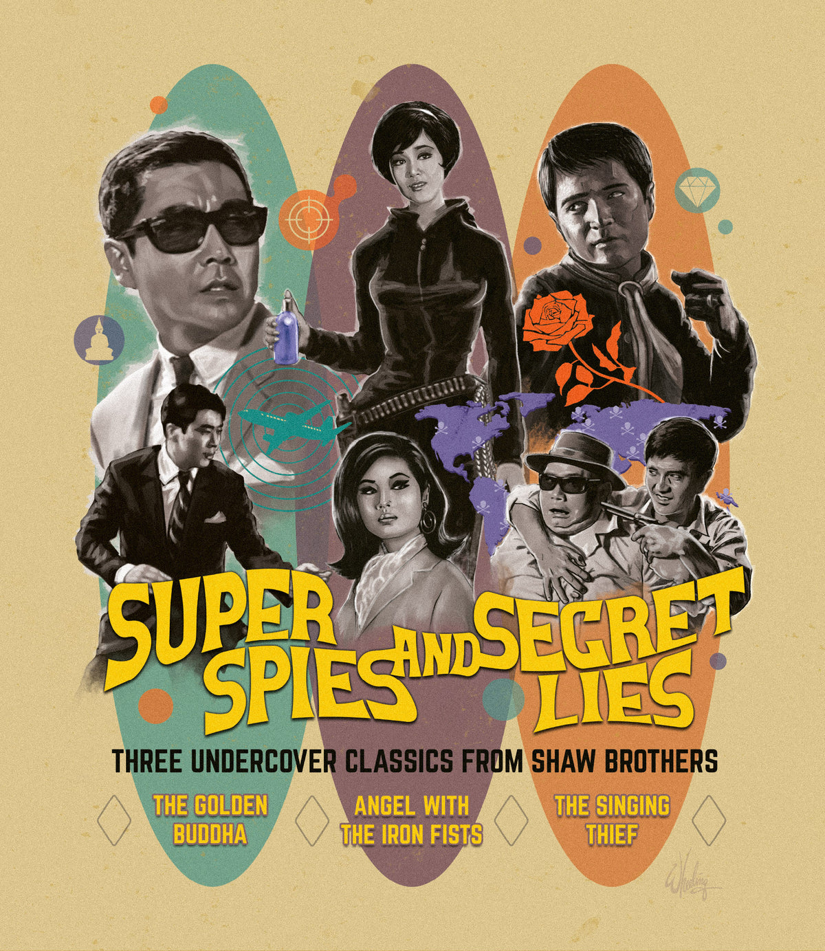 Front cover of Super Spies And Secret Lies [Blu-ray]