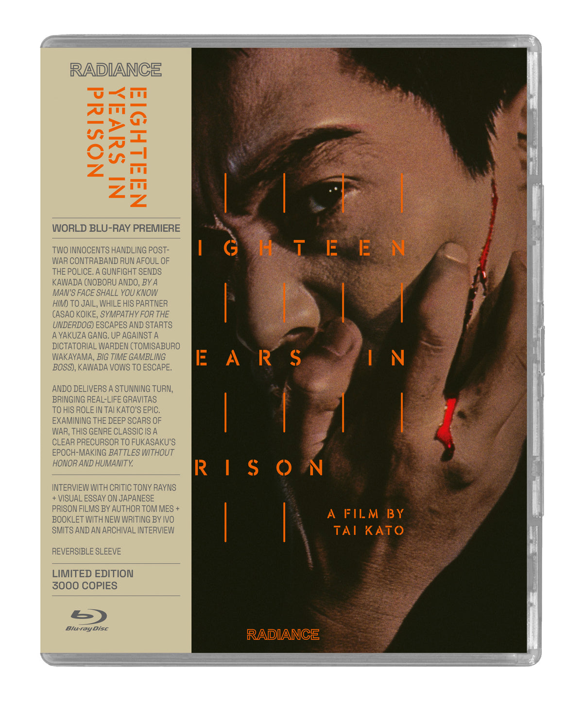 Front cover of Eighteen Years In Prison Limited Edition [Blu-ray]