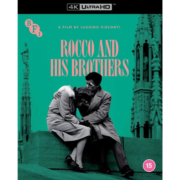 Front cover of Rocco And His Brothers (UK Import) [4K Ultra HD + Region B Blu-ray]