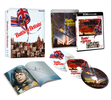 Box contents of Battle Of Britain (1969) Limited Edition Hardbox [4K Ultra HD + Blu-ray] (Australian Import)